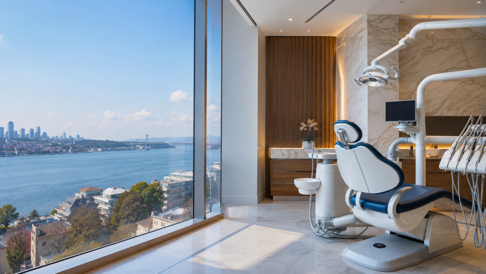 Modern dental clinic in Istanbul